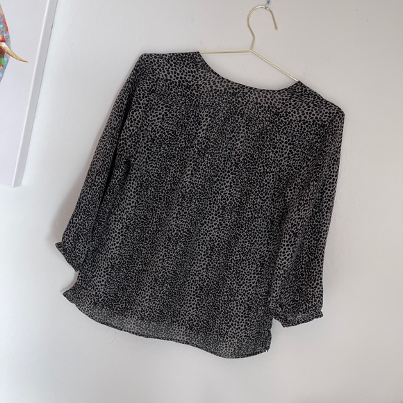 JOIE 100% Silk Spotted Blouse/Top Size Small - Picture 3 of 5